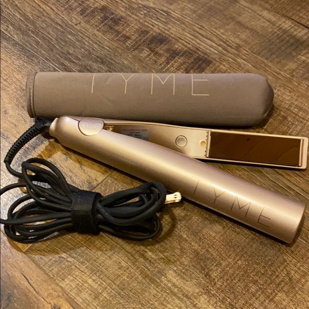 Tyme Iron 2-in-1 hair curler/straightener